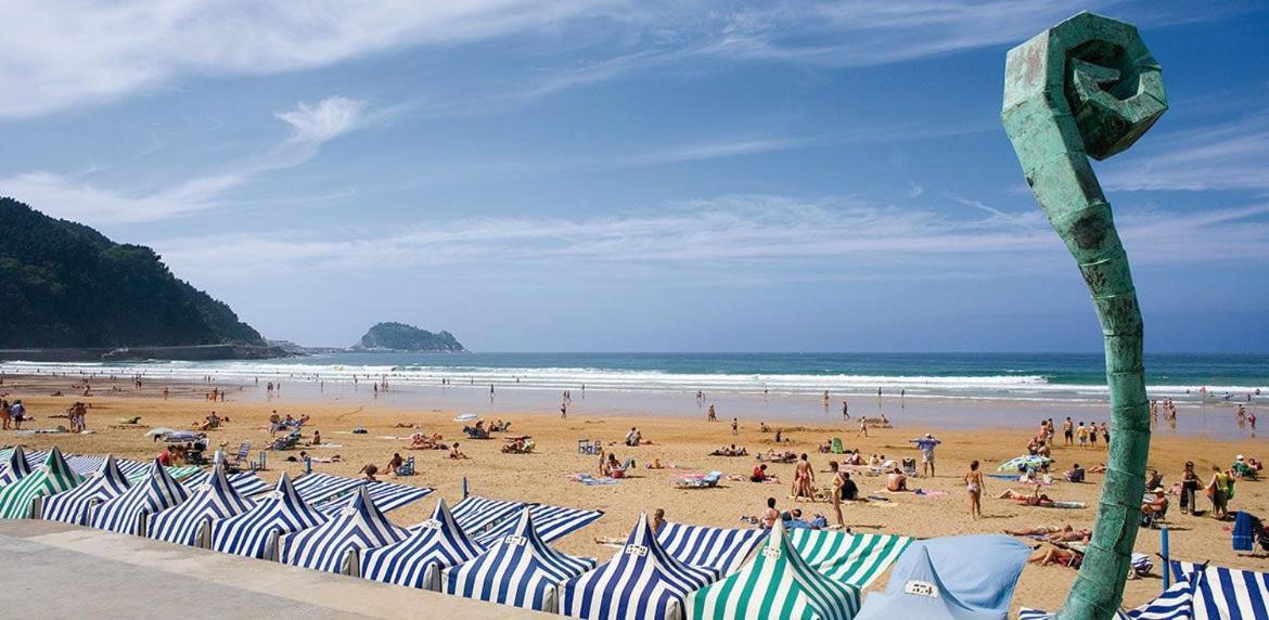 Hondartza Apartment Zarautz Ngoại thất bức ảnh